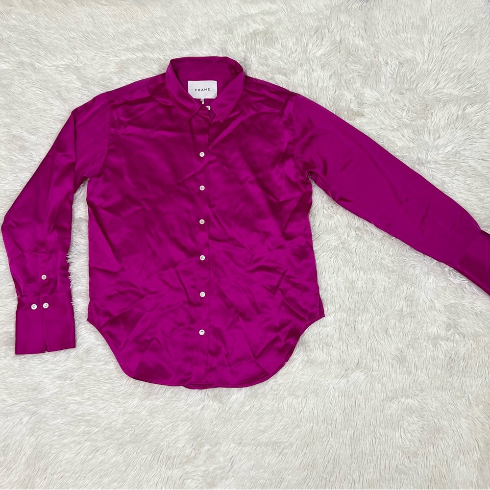 Frame Denim women Purple Shirt